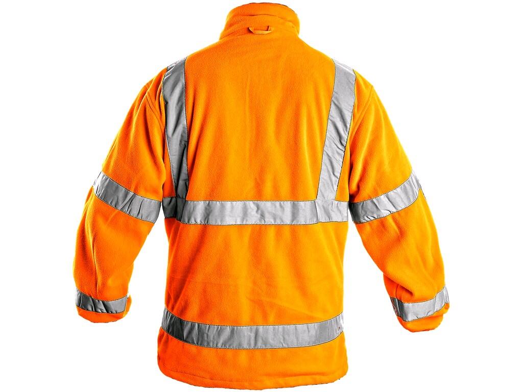 Bunda CXS PRESTON, výstražná, pánska, oranžová